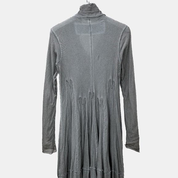 Rundholz Black Label Light Blue Mesh Distressed Cardigan - Picture 2 of 12